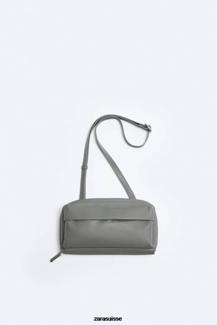 Zara accessoires P66V1306 Hommes sac portefeuille à bandoulière vert