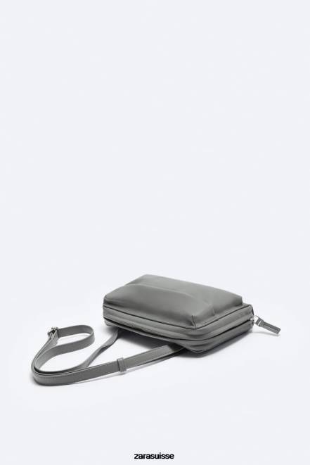 Zara accessoires P66V1306 Hommes sac portefeuille à bandoulière vert