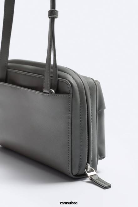 Zara accessoires P66V1306 Hommes sac portefeuille à bandoulière vert