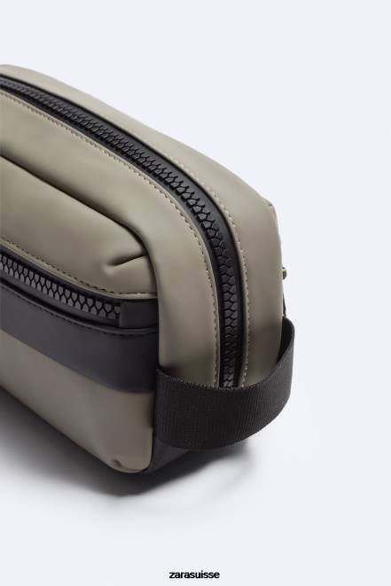 Zara accessoires P66V1322 Hommes trousse de toilette caoutchoutée multicolore