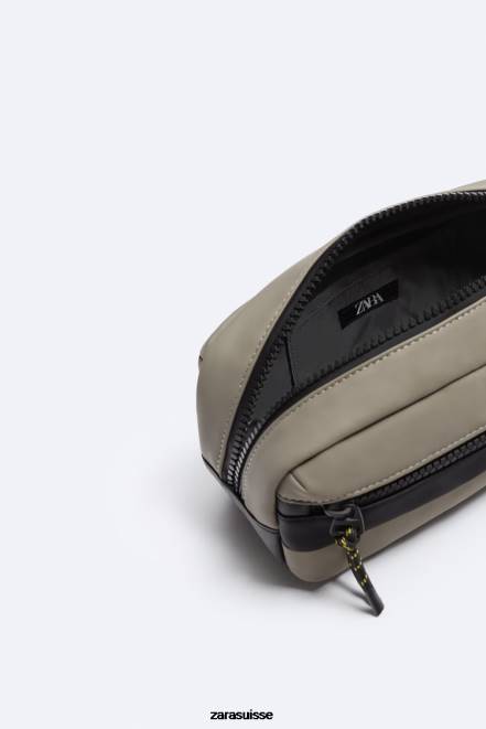 Zara accessoires P66V1322 Hommes trousse de toilette caoutchoutée multicolore