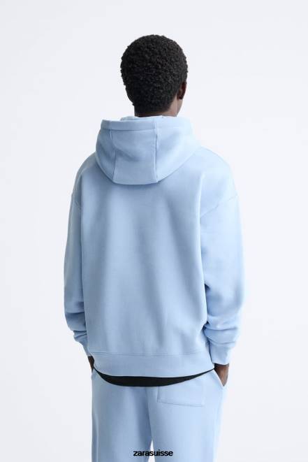 Zara vêtements P66V1079 Hommes sweat à capuche original